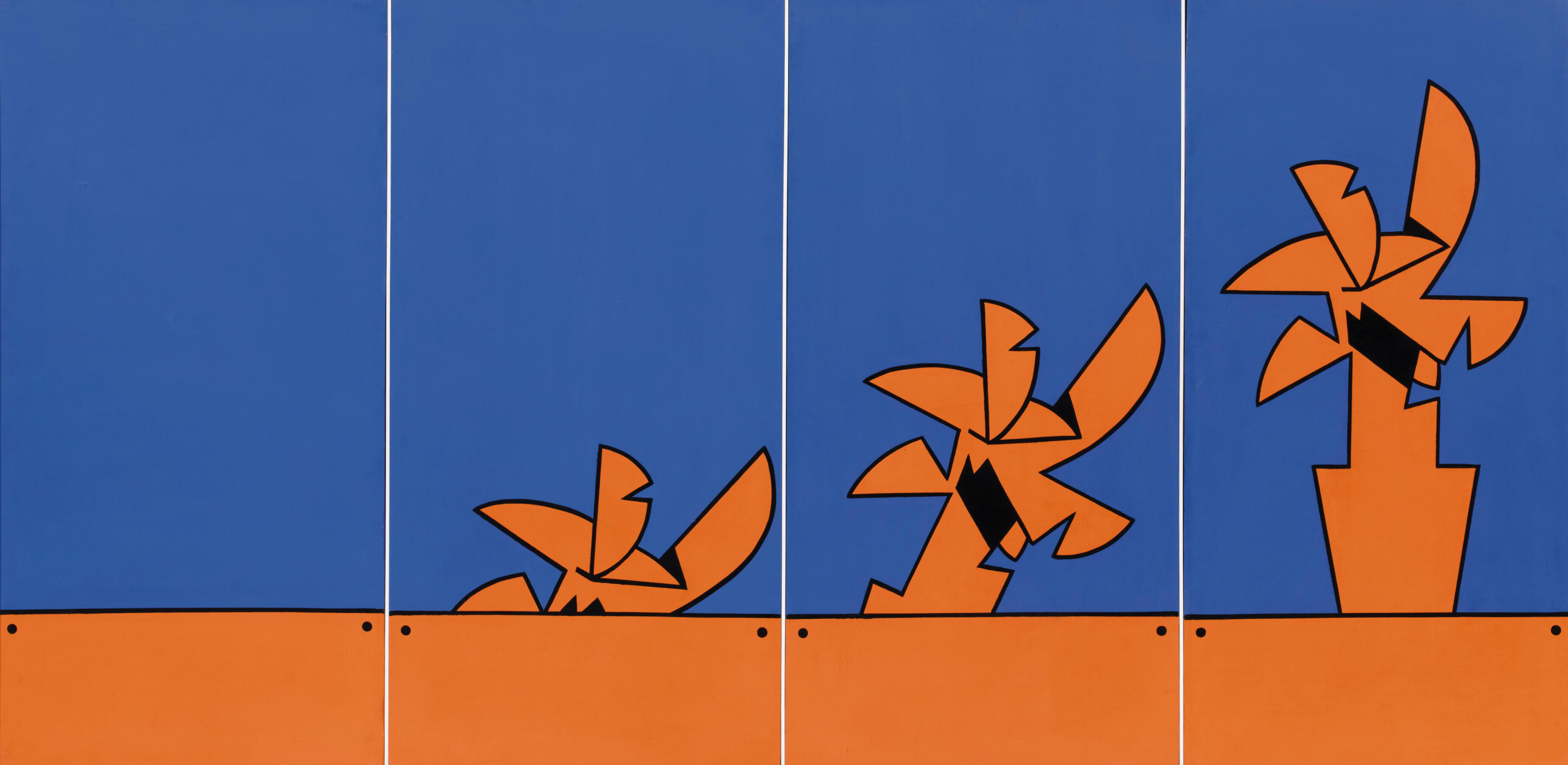 Fabrizio Plessi, Sequenza, 1967