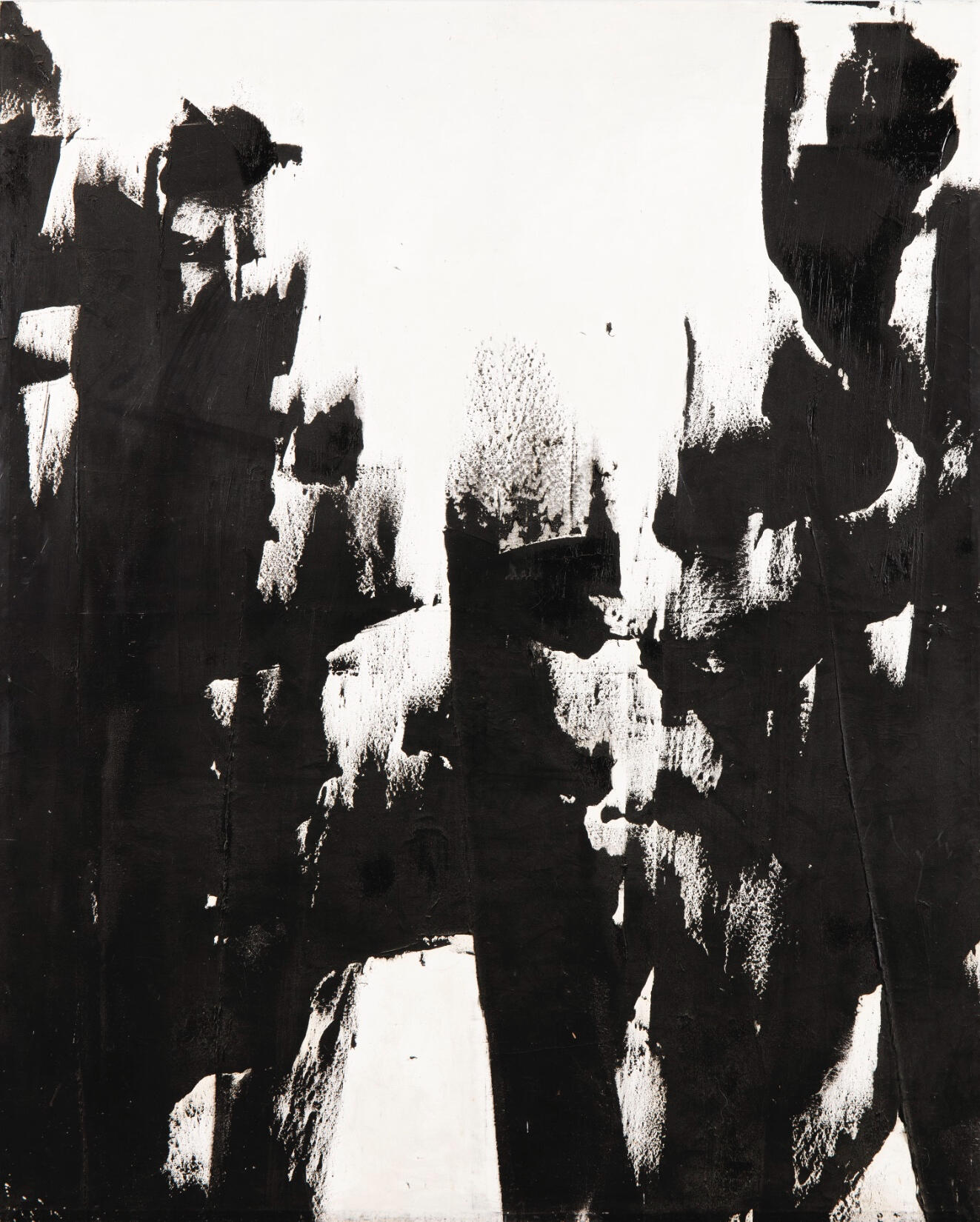 Judit Reigl, Écriture en masse, 1965